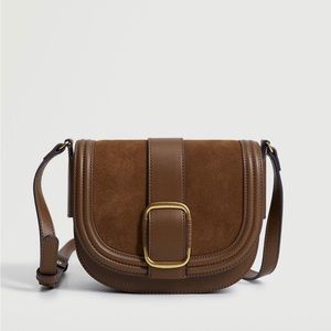 Leather bag Mango